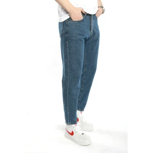 The Trend Man Koyu Boyfriend Jeans Pantolon