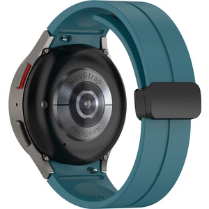 Samsung Galaxy Watch 4 5 Pro 6 7 Fe 40 42 43 44 45 46 47 Mm Uyumlu Kordon Magnet Toka Silikon Kayış