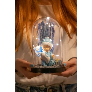 Yeni Doğan Erkek Bebek Hoşgeldin Hediyesi Işıklı Teraryum