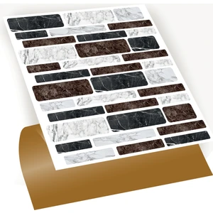 Mermer Desenli Pvc Karo 30X30 cm 4'lü 0,36 M2