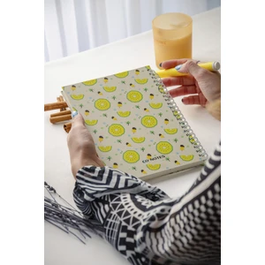 Co Notes  Sert Kapak Spiralli Noktalı Defter - Bullet Journal