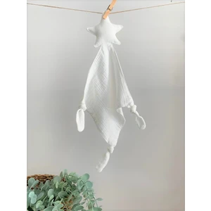 Mujo Baby & Kids Yıldız Uyku Arkadaşı - Double Müslin Kumaş - El Yapımı