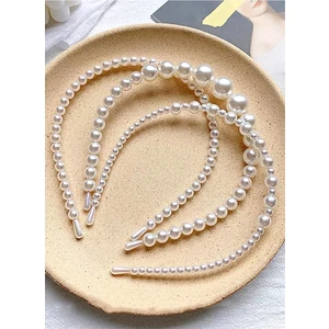 Petek Aksesuar 3 Adet Inci Taç Seti