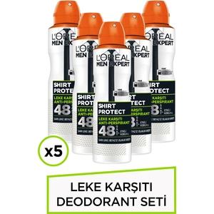 5'Li Men Expert Shirt Protect Deodorant Seti
