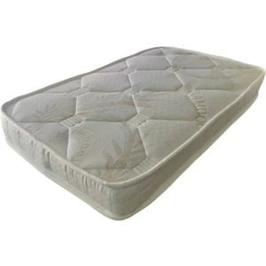 ZG Ticaret Tek Kişilik 80x190x20 Sünger Yaysız Bambu Kumaş Yatak