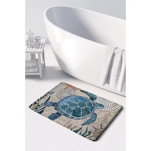 Sevimli Tasarımlı Mikrofiber Banyo Paspası, Kaymaz Taban, Makinede Yıkanabilir (50x80 Cm)