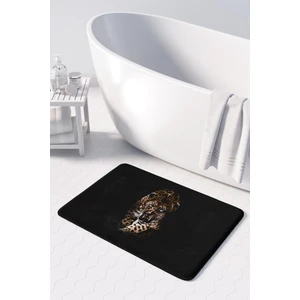 Sevimli Tasarımlı Mikrofiber Banyo Paspası, Kaymaz Taban, Makinede Yıkanabilir (50x80 Cm)