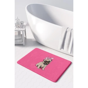 Sevimli Tasarımlı Mikrofiber Banyo Paspası, Kaymaz Taban, Makinede Yıkanabilir (50x80 Cm)