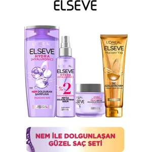 Nem Ile Dolgunlaşan Saç Güzelleştirici Set