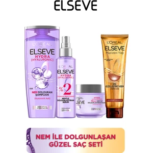 Nem Ile Dolgunlaşan Güzel Saç Seti