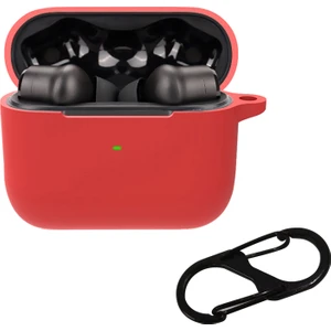 Situ Store Razer Hammerhead True Wireless x Şok Geçirmez Kabuk Kaymaz Kulaklık Kılıfı - Kırmızı (Yurt Dışından)