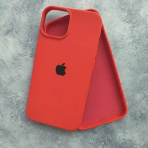 More Gsm iPhone 14 (6.1) Uyumlu Lansman Içi Kadife Silikon Kılıf