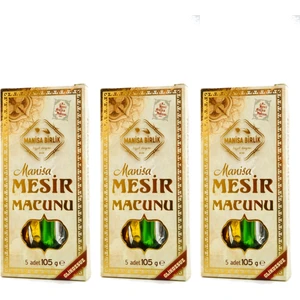 Manisa Birlik Mesir Macunu Glikozsuz 3 x 105 gr