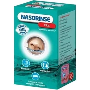 Abfen Farma Nasorinse Plus 25 Adet Karışım Poşeti + 1 Uygulama Şişesi