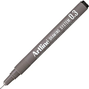 : Drawing System Teknik Çizim Kalemi : 0,3 mm : Siyah