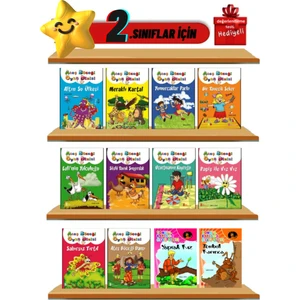 2.sınıflar Için Hikaye Seti (12 Kitap Kutulu ve Hediyeli)
