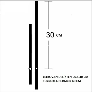 40 cm Yelkovanlı Büyük Saat Motoru