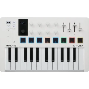 Minilab 3 Beyaz Midi Klavye