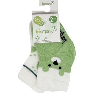 Happy Bear 2'li Bebek Çorabı 68409