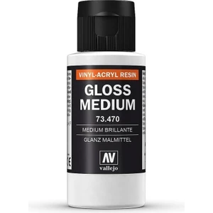 73470 60 Ml. Gloss Medium (Parlaklaştırıcı), Maket Boyası