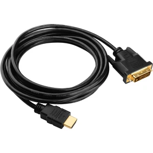 1.8m HDMI To DVI 24+1 DVI To HDMI Kablo Altın Uçlu
