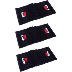 Vevien Home No Pain No Gain 30X100 cm %100 Pamuklu 3'lü Spor Havlusu Fitness Gym Golf Boks Tenis Havlusu