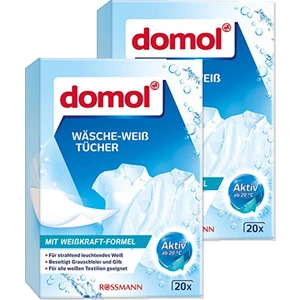 Beyazlatıcı Çamaşır Mendili 2 x 20 Mendil
