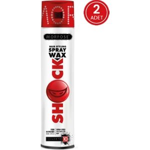 Shock Wax Saç Spreyi 300 Ml 2 Adet