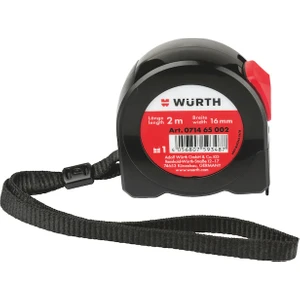 5 Metre Çelik Şerit Metre Ölçü Metresi 5*19MM Germany