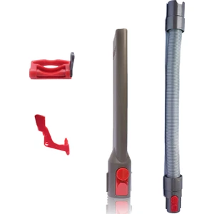 Dyson V10 V11 Uyumlu Temizlik Başlık Seti I Hortum + Uzun Uç + Tetik Seti