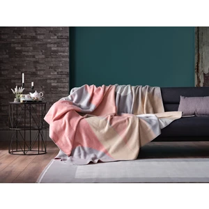 Doqu Home Scala Çift Kişilik Battaniye - Pudra