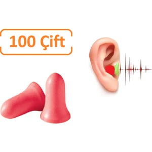 KF12 Kulak Tıkacı Yıkanabilir 100 Çift