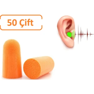 KF11 Kulak Tıkacı Yıkanabilir 50 Çift