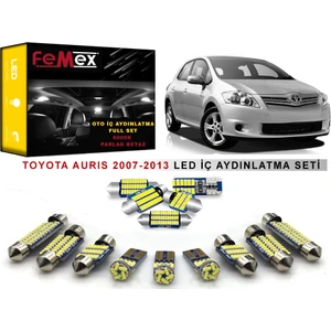 Toyota Auris 2007-2012 LED Iç Aydınlatma Ampul Seti Femex