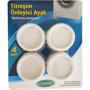Çamaşır Makinesi Titreşim Önleyici Ayak 4'lü Set