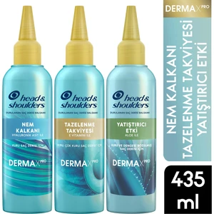 Dermaxpro Kepek  Saç Derisi Balsamı 145 ml x3 (+Nem Kalkanı+)