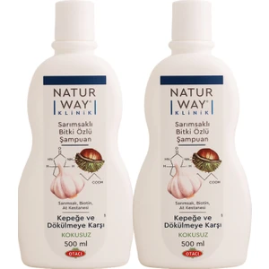 Naturway Klinik Sarımsaklı Şampuan 500 Ml X 2 Adet