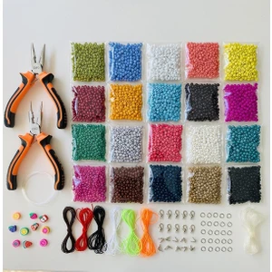 Yağmur Gökçe No:65 (2li) Mini Kıvırma Pense ve Kargaburun Hobi Takı Yapım Paraşüt Ipi,kapama,halka,papağan,misine