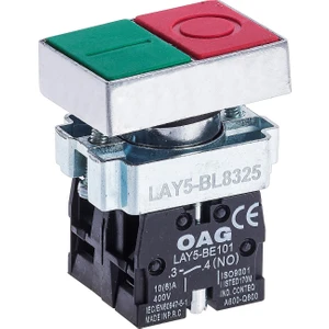 Ikiz Buton Start-Stop Metal