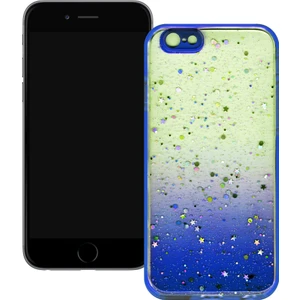 Smart Tech Apple iPhone 6/6s Simli Şeffaf Sert Slikon Kılıf
