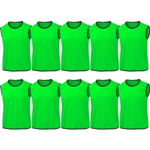 444 Marka 10 Adet Antrenman Yeleği  Halı Saha Yeleği Halısaha Yeleği Yetişkin ve Çocuk Beden