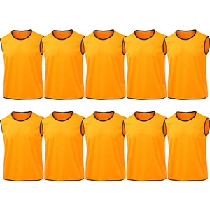 444 Marka 10 Adet Antrenman Yeleği  Halı Saha Yeleği Halısaha Yeleği Yetişkin ve Çocuk Beden