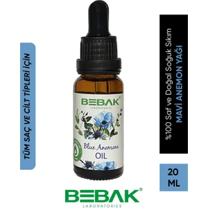 %100 Saf ve Doğal Soğuk Sıkım Mavi Anemon Yağı 20 ml