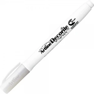 : Decorite Brush Marker Esnek Uçlu Fırça Kalem : Beyaz