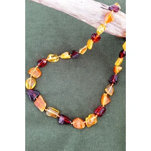 Tesbihci Efendi Naturel Form Kehribar Yetişkin Kolye