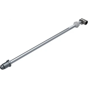 İz Yapı Taharat Çubuğu Krom Uçlu Sarı Dirsekli 34 Cm