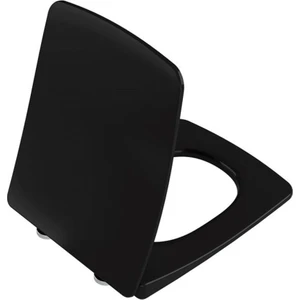 Vitra Metropole 122-070-009 Slim Soft Yavaş Kapanır Klozet Kapağı, Siyah