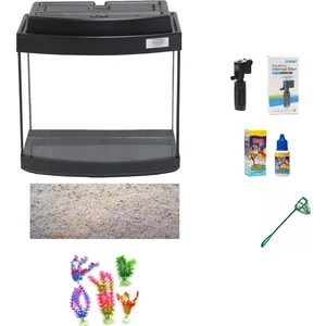 Kanki Pet Akvaryum Bombeli  Hazır Set 35 Cm