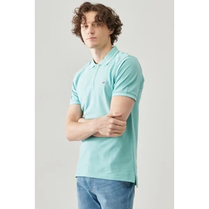 Slim Fit Dar Kesim Polo Yaka %100 Pamuk Tişört