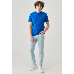 Regular Fit Rahat Kesim %100 Pamuk Kısa Kollu Crew Neck Tişört